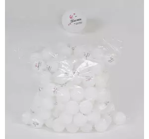 М'яч для настільного тенісу C 40227 (20) 150 штук в пакеті, d = 4 см