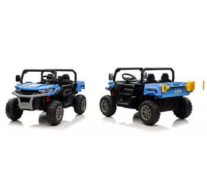 Вантажівка M 5026EBLR-4(24V) 2,4G, 1*24V7AH, 2 мотори*45W,  MP3, USB, EVA, муз., свiтло, шкiра,синій Вантажівка M 5026EBLR-4(24V) 2,4G, 1*24V7AH, 2 мотори*45W,  MP3, USB, EVA, муз., свiтло, шкiра,синій