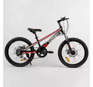 Дитячий спортивний велосипед 20'' CORSO ""Speedline"" MG-29535 (1) магнієва рама, Shimano Revoshift 7 швидкостей, зібраний на 75%.