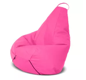 Кресло-груша Розовая Средняя 80х100