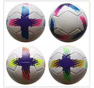 М'яч футбольний C 64697 (60) 3 види, вага 310-330 грамів, матеріал TPU, гумовий балон, розмір №5, ВИДАЄТЬСЯ МІКС