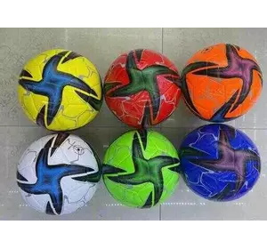М'яч футбольний М 48467 (80) ""TK Sport"", 4 кольори, вага 300-310 грамів, гумовий балон, матеріал PVC, розмір №5, ВИДАЄТЬСЯ МІКС
