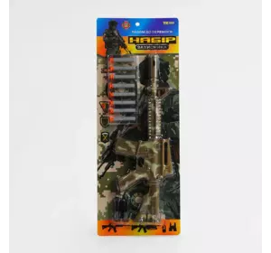 Автомат ТК 30019 (120/2) “TK Group”, м’які патрони з присоскою, підставка для мішені, на листі Автомат ТК 30019 (120/2) “TK Group”, м’які патрони з присоскою, підставка для мішені, на листі