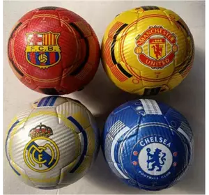 М'яч футбольний C 62401 (80) 4 види, матеріал м'яка EVA, 300-320 грамів, гумовий балон, ВИДАЄТЬСЯ ТІЛЬКИ МІКС ВИДІВ