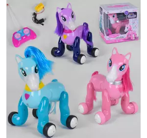 Поні на р/к 1031 A/32A/33A (18/2) 3 кольори, акумулятор 4.8 V, 2 типи керування: сенсорне та дистанційне, проектор, звук, в коробці Поні на р/к 1031 A/32A/33A (18/2) 3 кольори, акумулятор 4.8 V, 2 типи керування: сенсорне та дистанційне, проектор, звук, в коробці