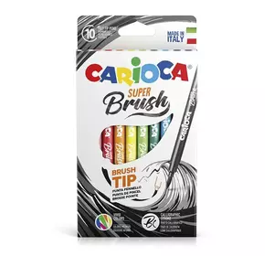 Фломастери BRUSH з гнучким накінечником 42937 10 шт., кор. Фломастери BRUSH з гнучким накінечником 42937 10 шт., кор.