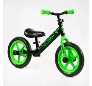 Велобіг "CORSO SPRINT" JR-93618 (1) сталева рама, колесо 12" EVA (ПІНА), підставка для ніг, в коробці Велобіг "CORSO SPRINT" JR-93618 (1) сталева рама, колесо 12" EVA (ПІНА), підставка для ніг, в коробці