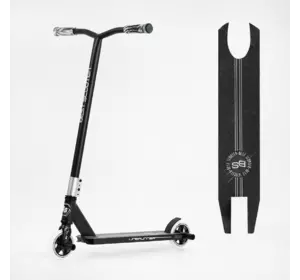 Самокат трюковий LR-58077 Best Scooter "LineRunner" (1) HIC-система, ПЕГИ, алюмінієвий диск і дека, колеса PU, d = 110мм, ширина керма 52 см, в коробц Самокат трюковий LR-58077 Best Scooter "LineRunner" (1) HIC-система, ПЕГИ, алюмінієвий диск і дека, колеса PU, d = 110мм, ширина керма 52 см, в коробц