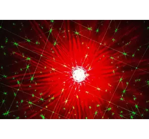 Новогодний уличный лазерный проектор 2 цвета  X-Laser XX-LS-807 RGB с ДУ