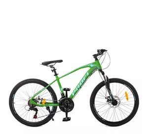 Велосипед 24 д. G24VELOCITY A24.1 (1шт)алюм.рама 15",SHIMANO 21SP,алюм.DB,зелено-чорний Велосипед 24 д. G24VELOCITY A24.1 (1шт)алюм.рама 15",SHIMANO 21SP,алюм.DB,зелено-чорний