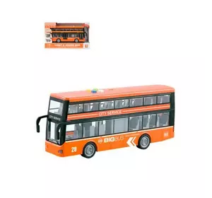 Автобус WY912A інерц.,1:16,двоповерховий,відч.двері,гум.колеса,муз.,світло,бат.(табл.),кор.,32-19-12