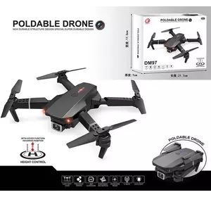 Квадрокоптер на радіокеруванні DM 97 (24) пульт 2,4 GHz, GPS, камера, акум. 3,7 V, “Headless mode”, у коробці Квадрокоптер на радіокеруванні DM 97 (24) пульт 2,4 GHz, GPS, камера, акум. 3,7 V, “Headless mode”, у коробці