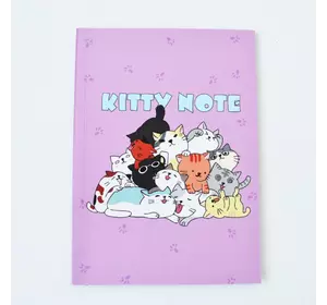 Блокнот TM Profiplan "Kitty note", lilac, В6