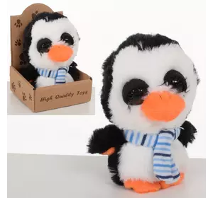 М'яка іграшка MET10108 пінгвін, 12 см., кор.