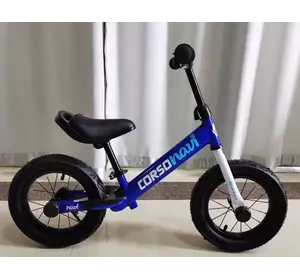 Велобіг "CORSO Navi" NV-12645 (1) сталева рама, колесо 12", надувні колеса, підніжка, підставка для ніг, дзвіночок Велобіг "CORSO Navi" NV-12645 (1) сталева рама, колесо 12", надувні колеса, підніжка, підставка для ніг, дзвіночок