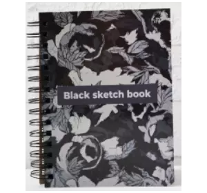 Блокнот TM 4Profi "Black sketch book" two, А5