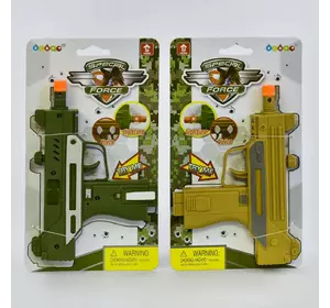 Пістолет 33910 (432/2) 2 види, світло, звук, на аркуші Пістолет 33910 (432/2) 2 види, світло, звук, на аркуші