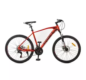 Велосипед 26 д.G26VELOCITY A26.2 алюм. рама 19", SHIMANO 21SP, алюм. DB, червоно-чорний.