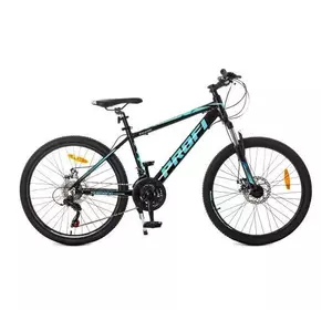 Велосипед 24 д.G24SHARP A24.1 (1шт)алюм.рама 15",SHIMANO 21SP,алюм.DB,чорно-бірюзовий Велосипед 24 д.G24SHARP A24.1 (1шт)алюм.рама 15",SHIMANO 21SP,алюм.DB,чорно-бірюзовий