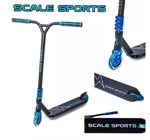 Трюковый самокат Scale Sports Adrenaline 110mm Синий