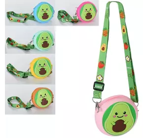 Сумочка BB8219 авокадо, довга ручка, застібка-блискавка, силікон, 6 кольорів, кул., 12-12-3 см. Сумочка BB8219 авокадо, довга ручка, застібка-блискавка, силікон, 6 кольорів, кул., 12-12-3 см.